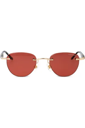Montblanc Lunettes de soleil à monture ronde