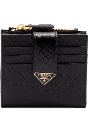 Prada Portefeuille en cuir