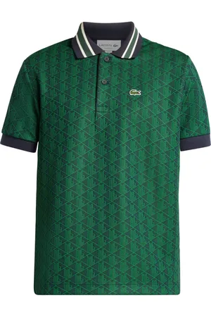 Lacoste Polo à motif géométrique