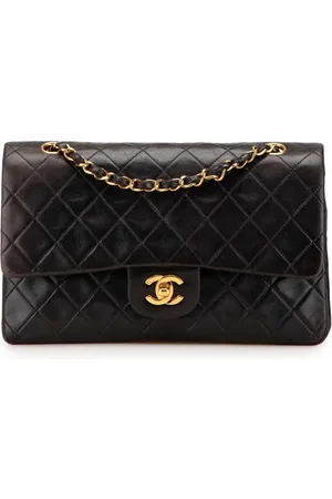 CHANEL Sac porté épaule Double Flap médium (années 1994-1996)