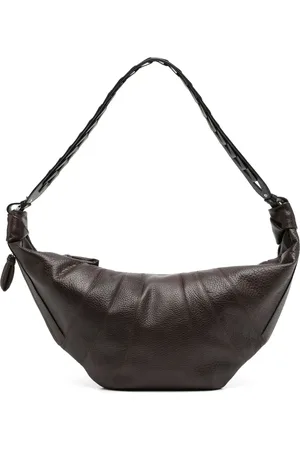 LEMAIRE Grand sac porté épaule Chevron Croissant