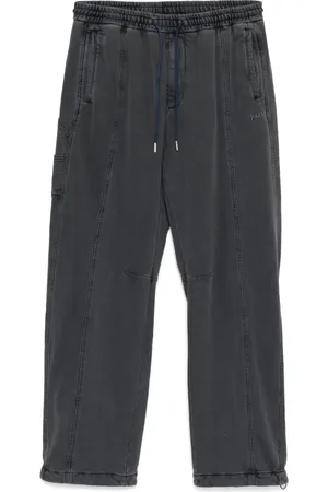 JUUN.J Pantalon de jogging à effet délavé