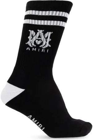 AMIRI Chaussettes à rayures en jacquard