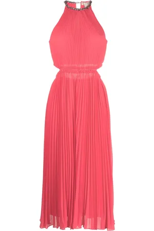 Michael Kors Robe plissée à dos-nu