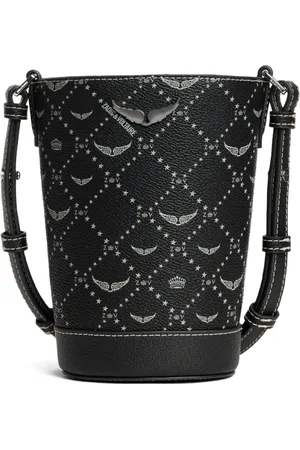 Zadig & Voltaire Sac seau à logo imprimé