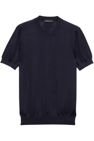 Prada T-shirt en cachemire à col rond