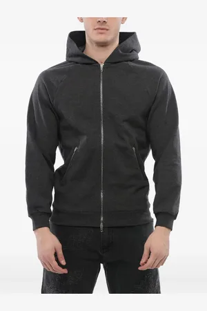 Balenciaga Hoodie en coton à logo brodé