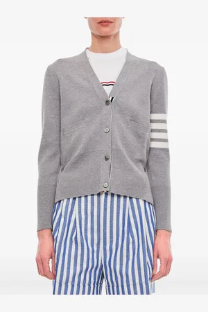 Thom Browne Cardigan Milano à détail rayé