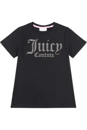 Juicy Couture T-shirt en coton à ornements strassés