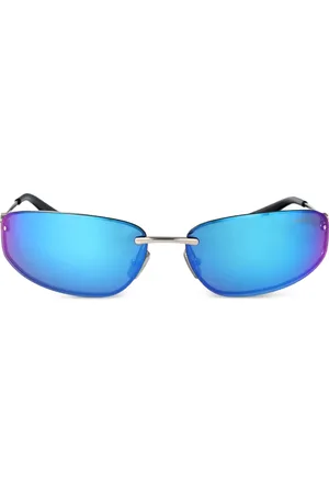 Miu Miu Lunettes de soleil à monture couvrante
