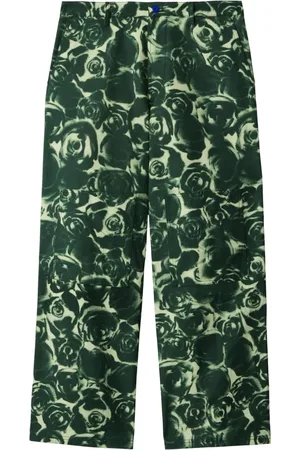 Burberry Pantalon droit à fleurs