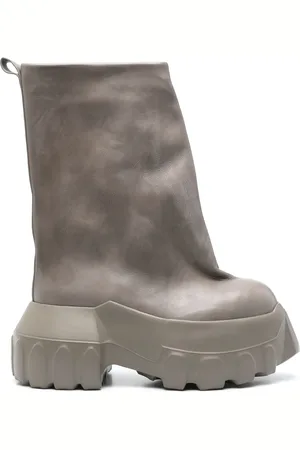 Rick Owens Bottes Flared Mega Tractor