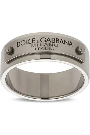 Dolce & Gabbana Bague à plaque logo