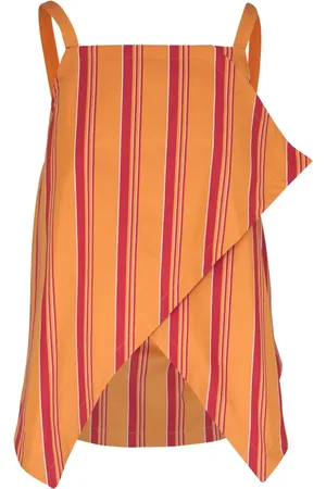 ODEEH Haut asymétrique à rayures