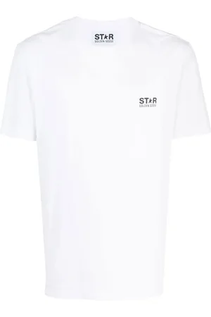 Golden Goose T-shirt en coton à logo imprimé