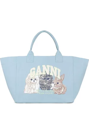 Ganni Sac cabas en coton recyclé