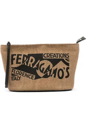 Salvatore Ferragamo Pochette à logo Venna