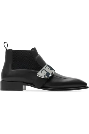 Burberry Bottines chelsea en cuir