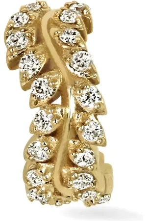 Lark & Berry Créole Whispering Vine en 14ct pavée de diamants