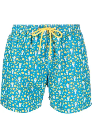 MC2 SAINT BARTH Short de bain à imprimé graphique