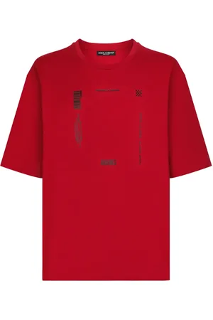 Dolce & Gabbana T-shirt en coton à texte imprimé