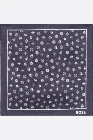 HUGO BOSS Carré de poche à fleurs