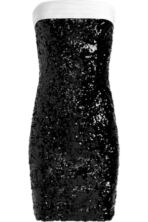 ALICE+OLIVIA Robe courte Sibella à sequins
