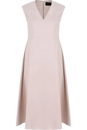 Gran Sasso Robe sans manches à coupe mi-longue