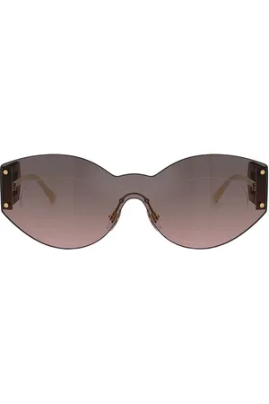 VERSACE Lunettes de soleil à monture géométrique