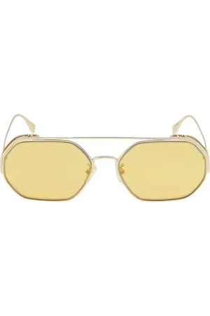 Fendi Lunettes de soleil à monture géométrique
