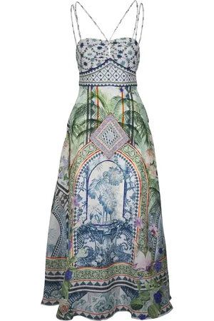 Camilla Robe longue à fleurs