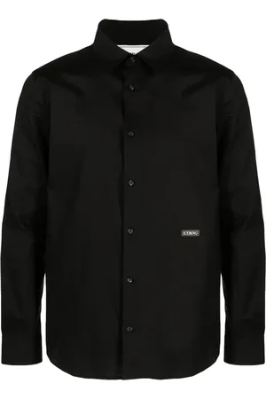 Iceberg Chemise en coton à patch logo