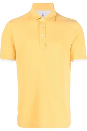 Brunello Cucinelli Polo à design superposé