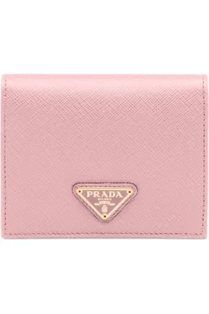 Prada Petit portefeuille en cuir Saffiano