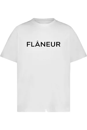 FLÂNEUR Logo-print T-shirt