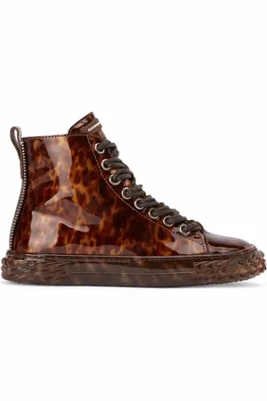 Giuseppe Zanotti Baskets Blabber à imprimé léopard