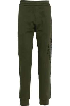 Alexander McQueen Pantalon de jogging à logo imprimé
