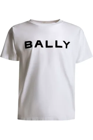 Bally T-shirt en coton biologique à logo imprimé