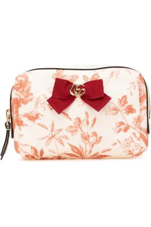 Gucci 2016-2024 GG Marmont Herbarium Canvas pouch