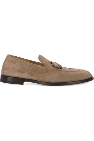 Brunello Cucinelli Mocassins en daim