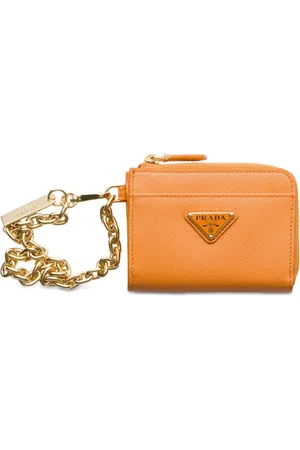 Prada Petit portefeuille en cuir Saffiano
