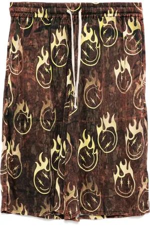 Stain Shade Short à motif géométrique
