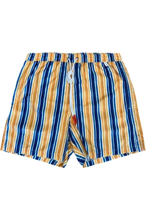 ISAIA Striped swim shorts
