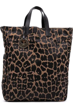 Fendi Sac cabas à imprimé léopard (2010-2024)
