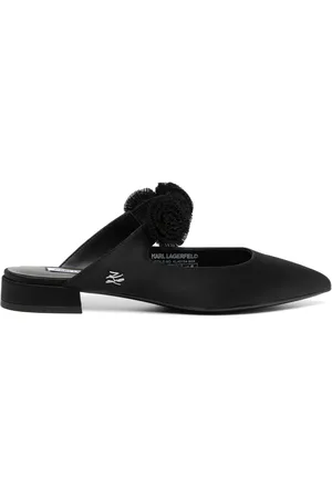 Karl Lagerfeld Mules Kerrie à fleurs