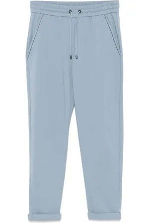 Brunello Cucinelli Pantalon de jogging à chevilles resserrées