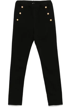 Balmain Pantalon à boutons embossés