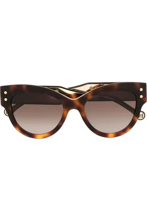 Carolina Herrera Lunettes de soleil à monture papillon