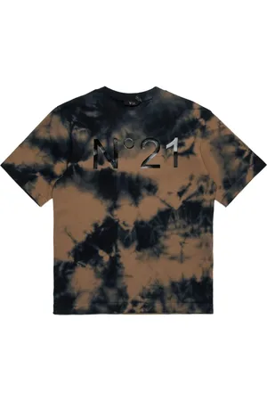 Nº21 T-shirt à imprimé tie-dye