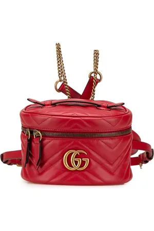 Gucci Sac à dos Round Matelasse à motif GG Marmont (2016-2024)